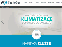 Tablet Screenshot of kostecka.net